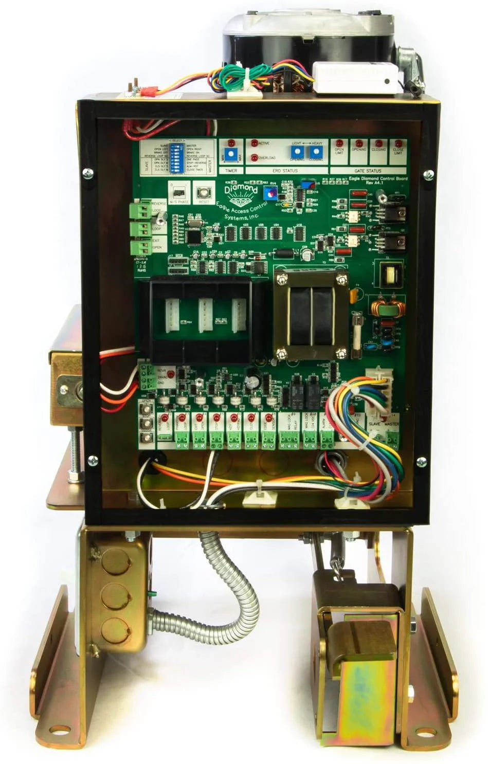 Eagle-1000 FR 1/2 HP Slide Gate Operator with 2 Remotes and Photo Eye J5422