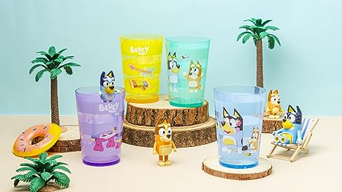 Zak Designs CoComelon Nesting Tumbler Set 14.5 oz 4-Pack Plastic Cups S599