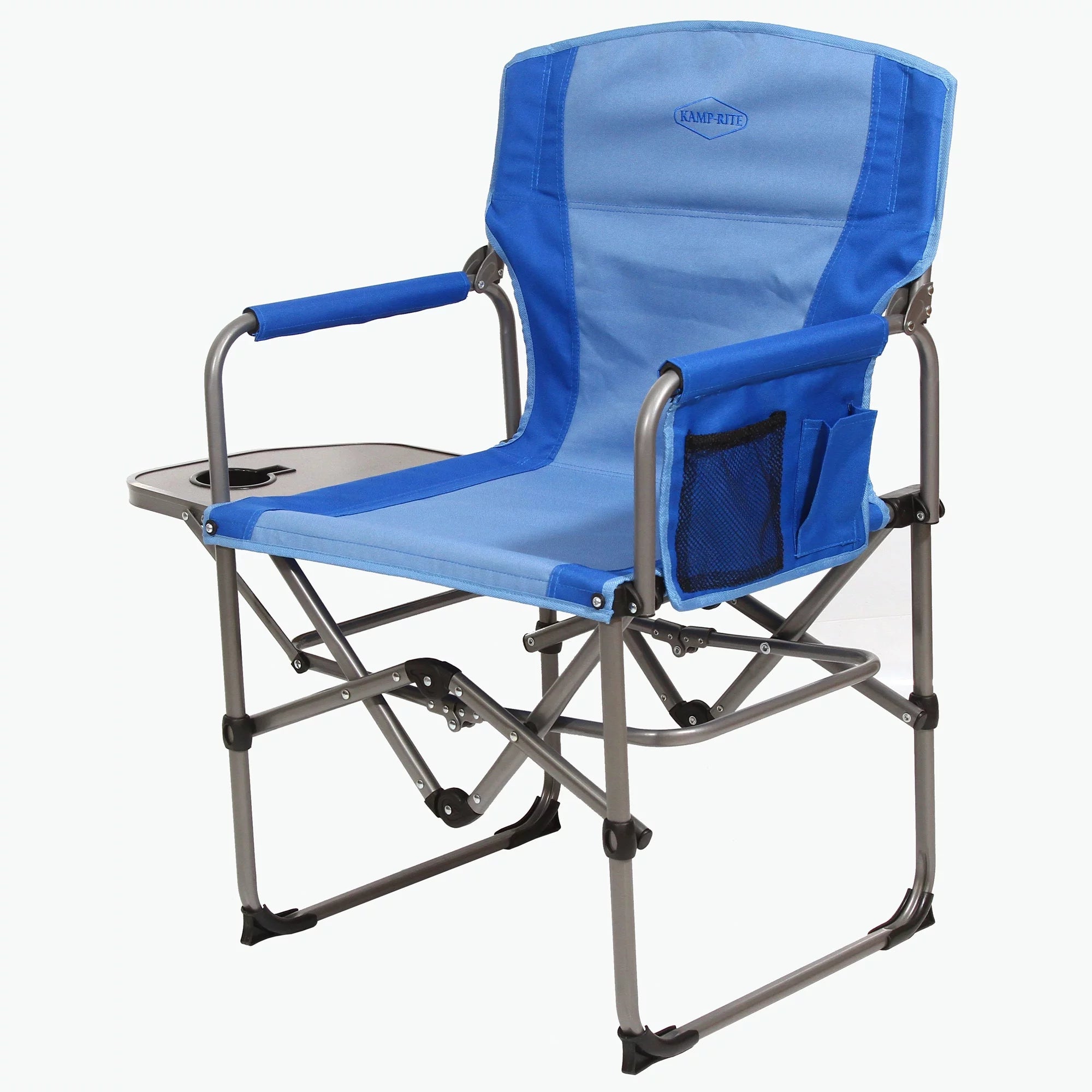 Kamp-Rite Outdoor Folding Director's Chair with Side Table P649