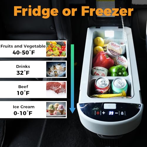 Setpower AB15 12 Volt Refrigerator 16 Quart Portable Electric Cooler for Car, RV, Camping B3939