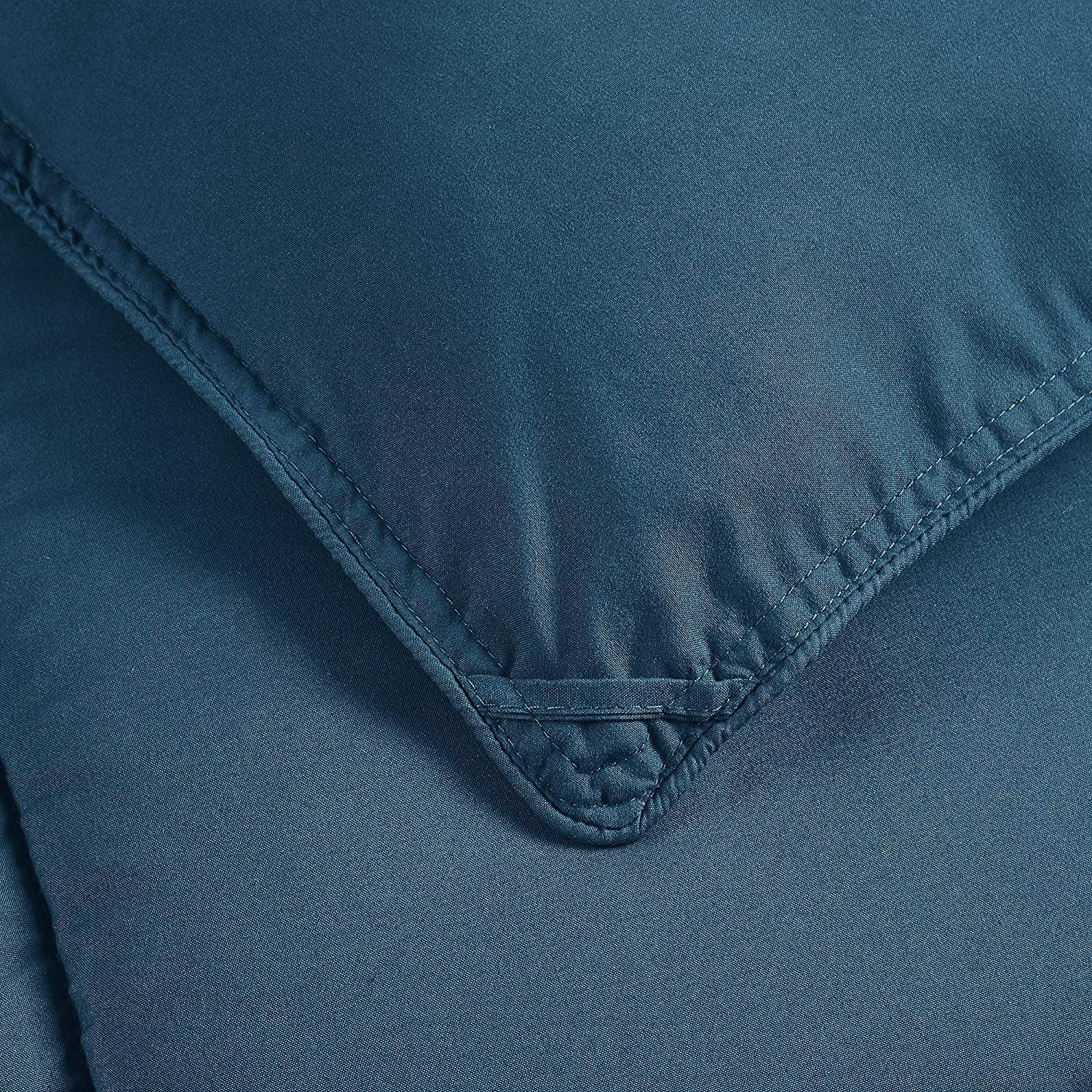 Chezmoi Collection Teal Down Alternative Comforter Queen 3-Piece Set J62383
