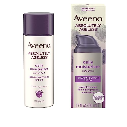 Aveeno Absolutely Ageless Daily Facial Moisturizer SPF 30, 1.7 fl. Oz L92309