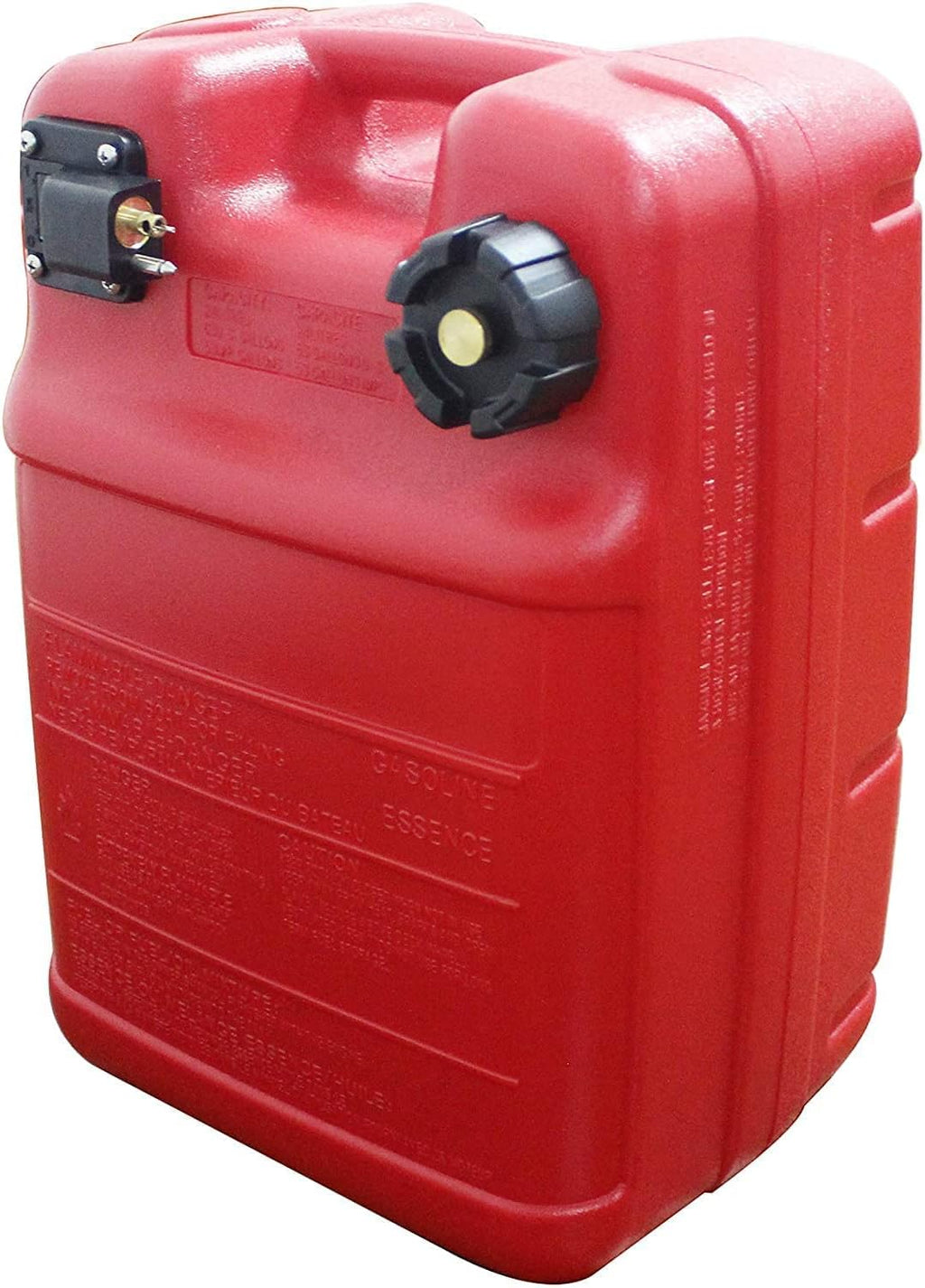 Boat Fuel Tank 24L 6 Gallon Portable Gas Can with Fuel Gauge for Marine Outboard Motor G137144