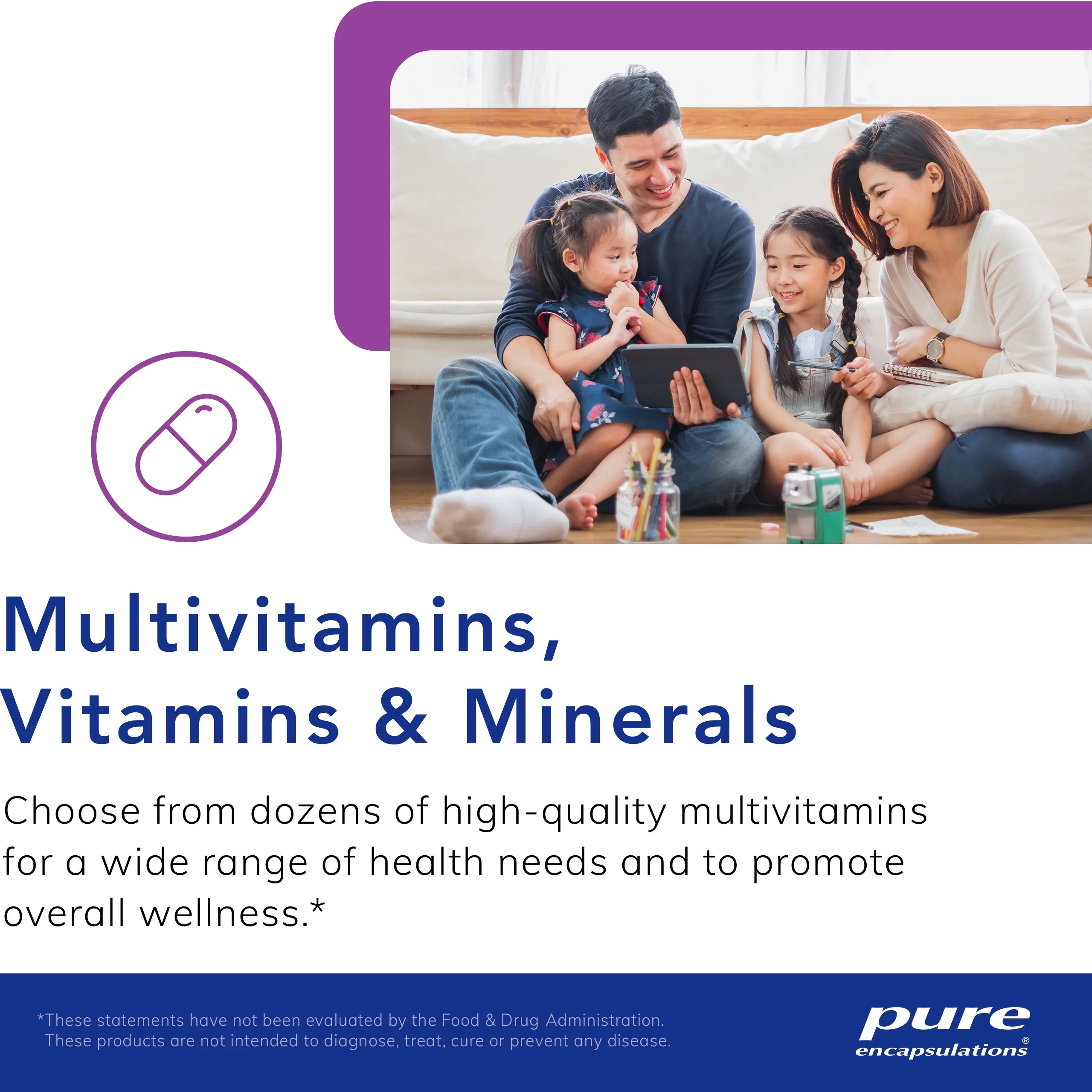 Pure Encapsulations MethylAssist, B Vitamin Supplement, 90 Capsules J34589