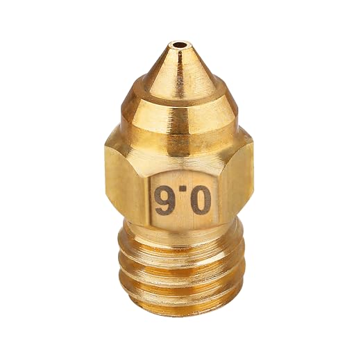 Volcano Nozzles 3D Printer Brass Nozzle Kit 0.4mm-0.8mm with Storage Box E5523