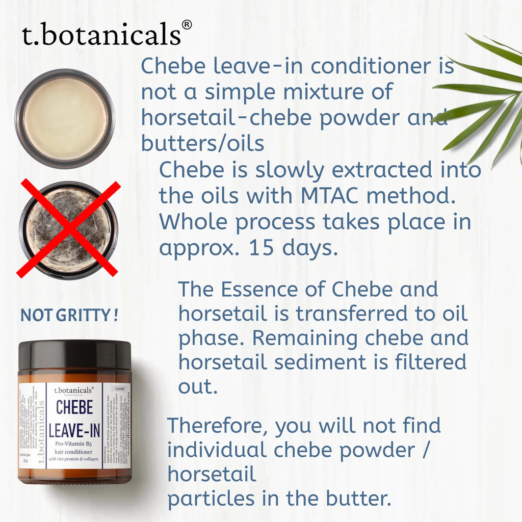 Chebe Leave In Conditioner with Provitamin B5, Chebe Butter & Oil, 8 oz L69575