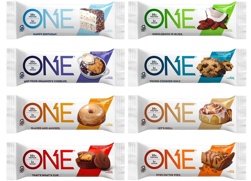 ONE Protein Bar, Birthday Cake, 20g Protein, 12 Count X6746