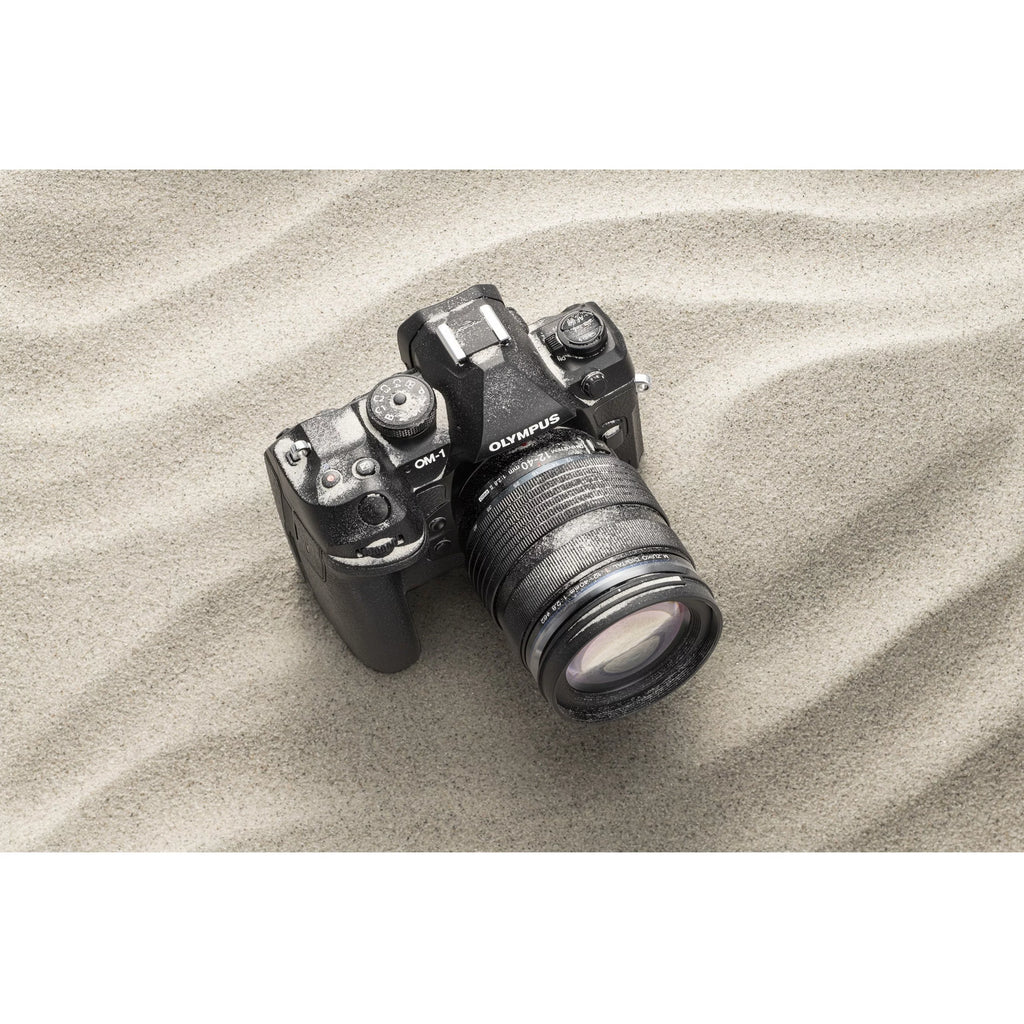 Olympus OM SYSTEM OM-1 20.4MP Mirrorless Camera with Lens, Black J55425