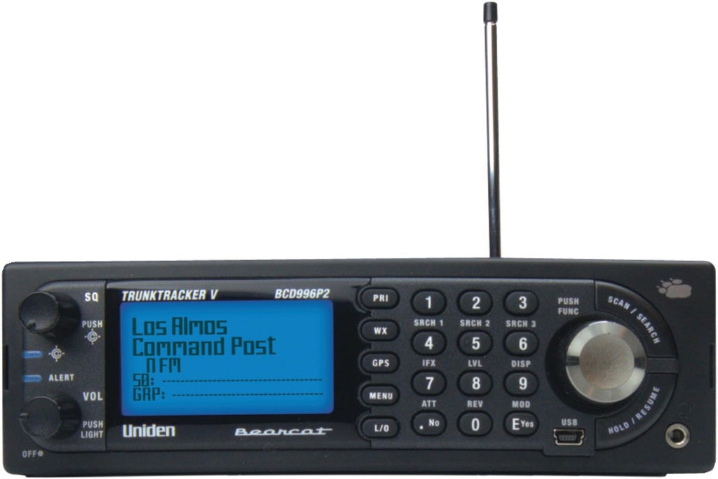 Uniden BCD996P2 Digital Mobile TrunkTracker V Scanner J1810