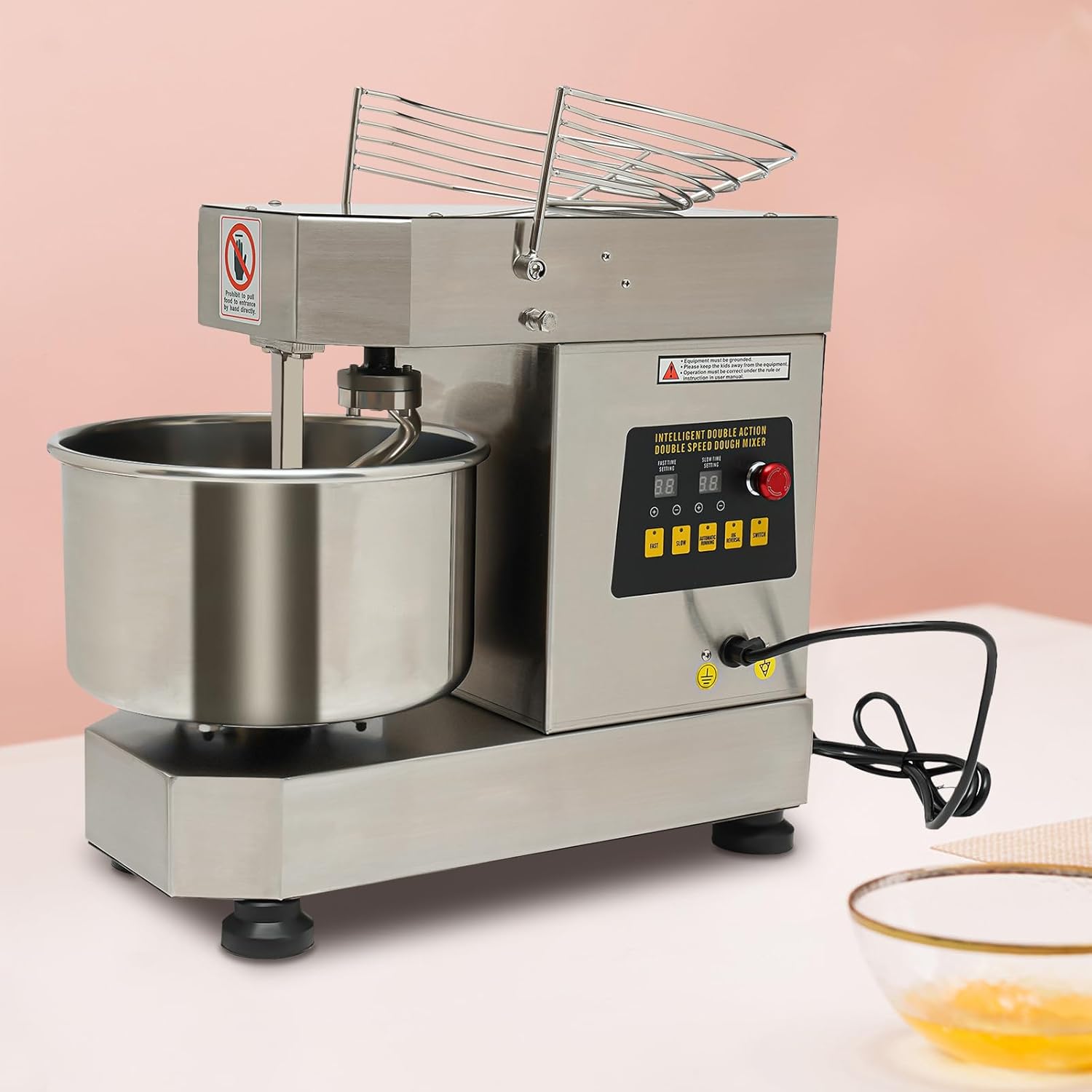 Commercial Dough Mixer 750W with Stainless Steel Bowl C11091