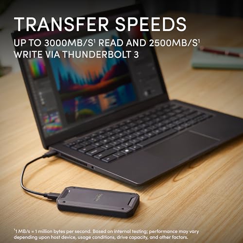 SanDisk Professional 4TB PRO-G40 SSD Thunderbolt 3 USB-C External Solid State Drive X8968