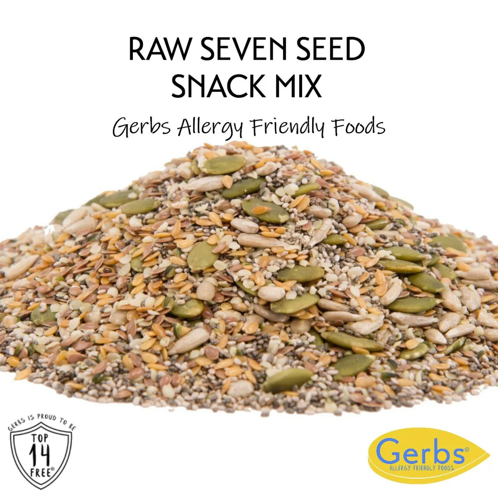 GERBS Dried Fruit Seed Salad Trail Snack Mixes, Allergy Free, Vegan J548575