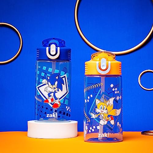 Zak Designs CoComelon Kids Water Bottle with Spout Cover, 16 oz, Pack of 2 O211554