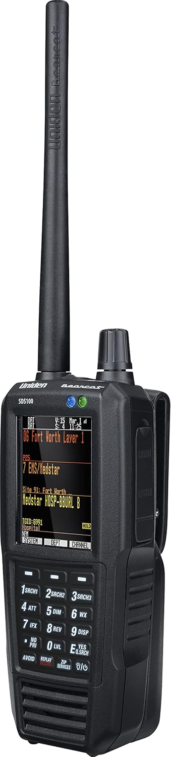 Uniden SDS100 True I/Q Digital Handheld Scanner V6041