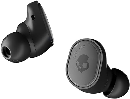 Skullcandy Sesh Evo True Wireless Earbuds with Charging Case, True Black V8463