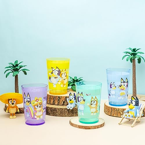 Zak Designs CoComelon Nesting Tumbler Set 14.5 oz 4-Pack Plastic Cups S599