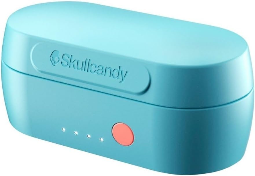 Skullcandy Sesh Evo True Wireless Earbuds with Charging Case (Bleached Blue) U688