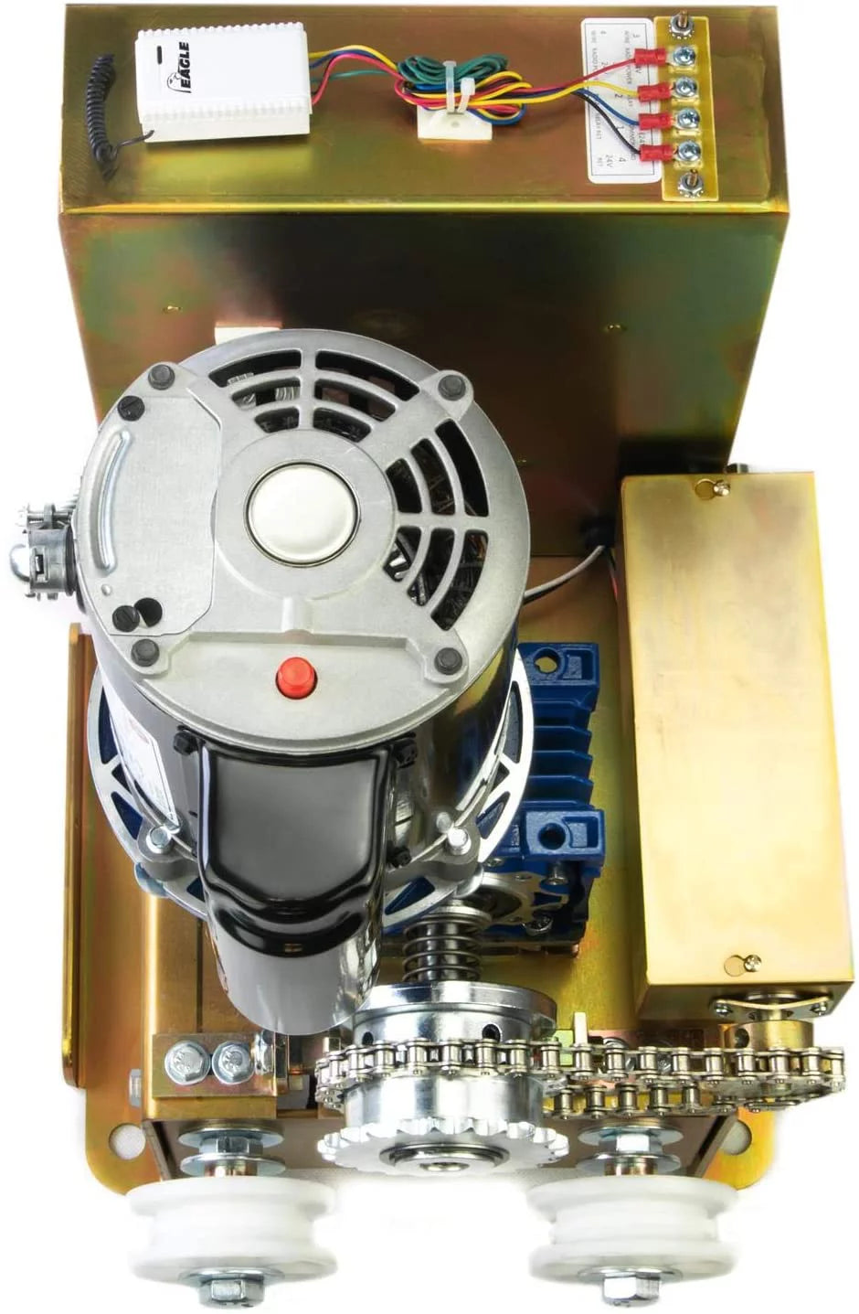 Eagle-1000 FR 1/2 HP Slide Gate Operator with 2 Remotes and Photo Eye J5422