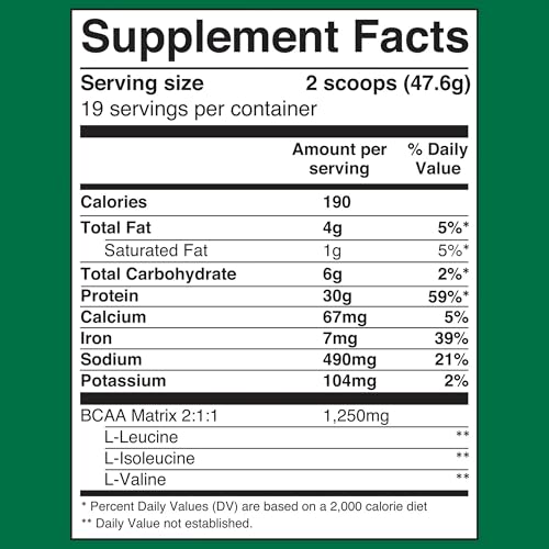 Equate Plant-Based Protein Supplement, Smooth Vanilla, 2 lbs X737238