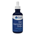 Trace Minerals Keto Electrolyte Drops, for Dehydration, Muscle Cramps, Keto-Flu, and Electrolyte Imbalance, Gluten Free, Vegan, 24 Servings