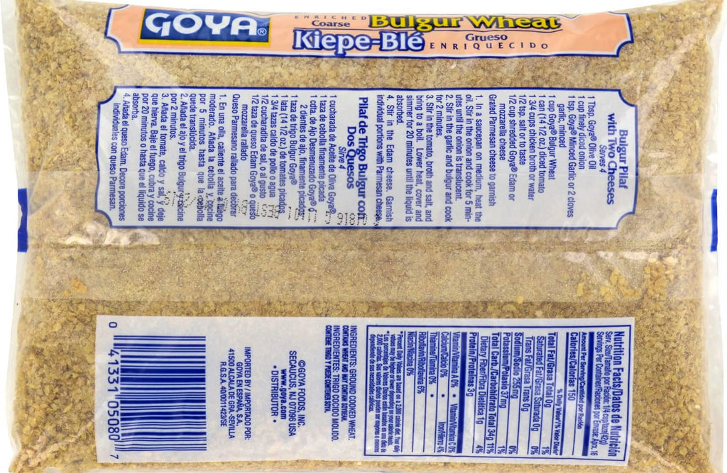 Coarse Bulgar Wheat, 24 Ounce F856