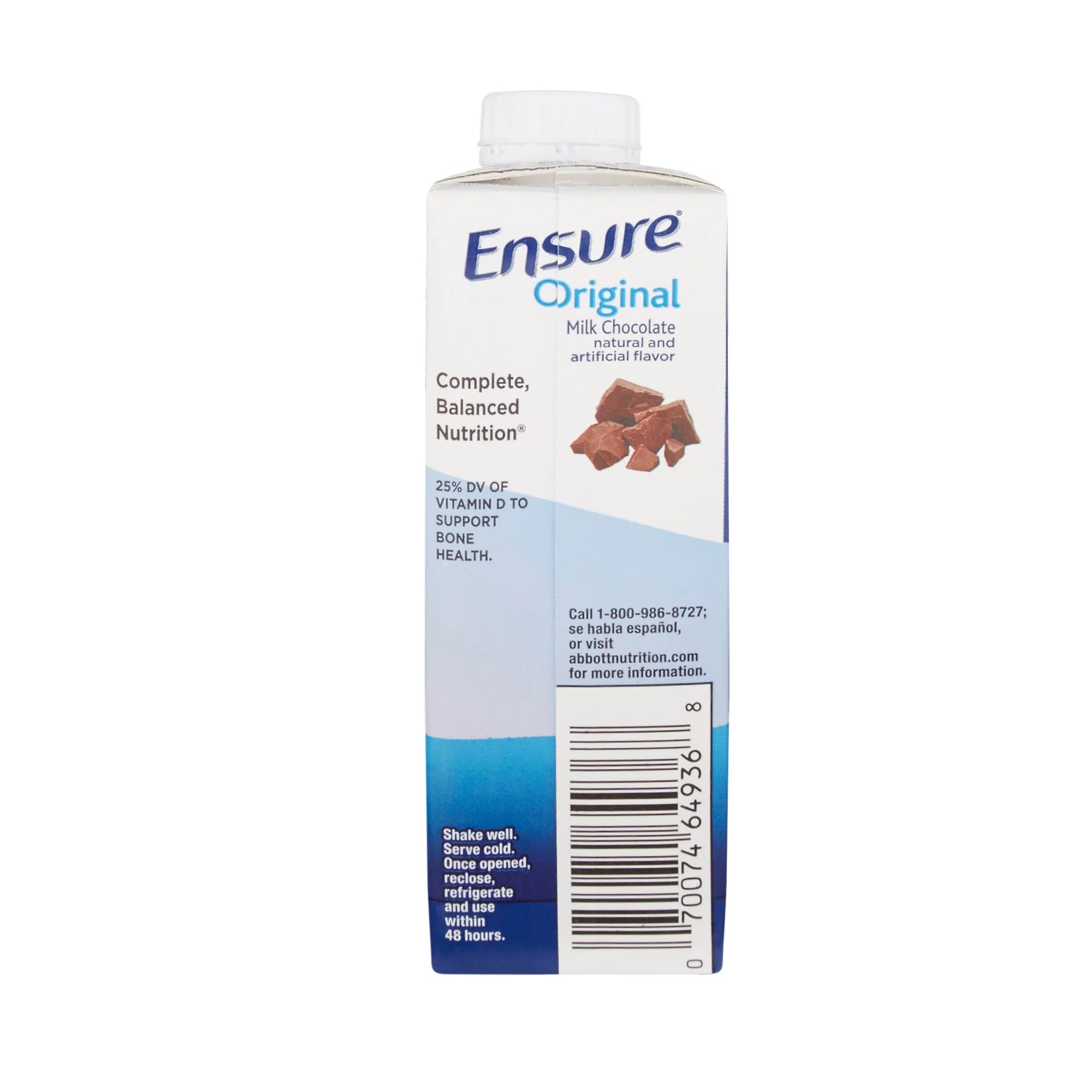 Ensure Original Therapeutic Nutrition Shake Chocolate J659