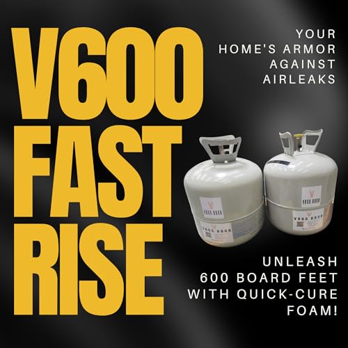 Vega Bond V600 Closed Cell Spray Foam Insulation Kit, 600 BF Coverage U79639