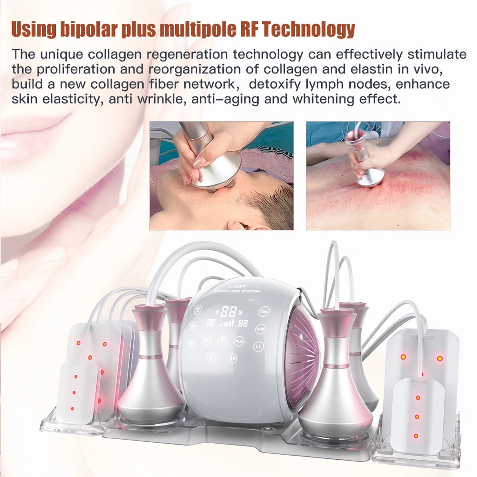 80K Cavitation RF Body Slimming Skin Lifting Machine A532