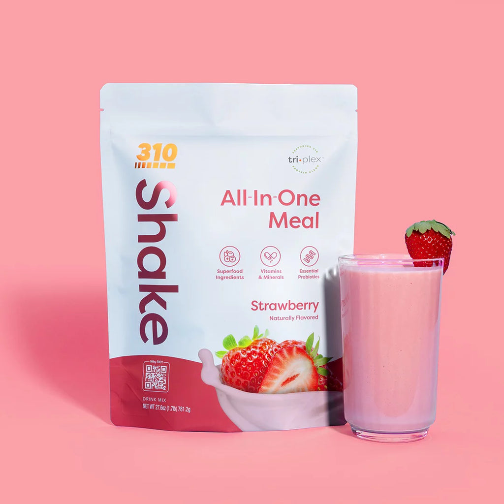 310 Nutrition All-In-One Meal Shake, Strawberry, 28 servings L944500