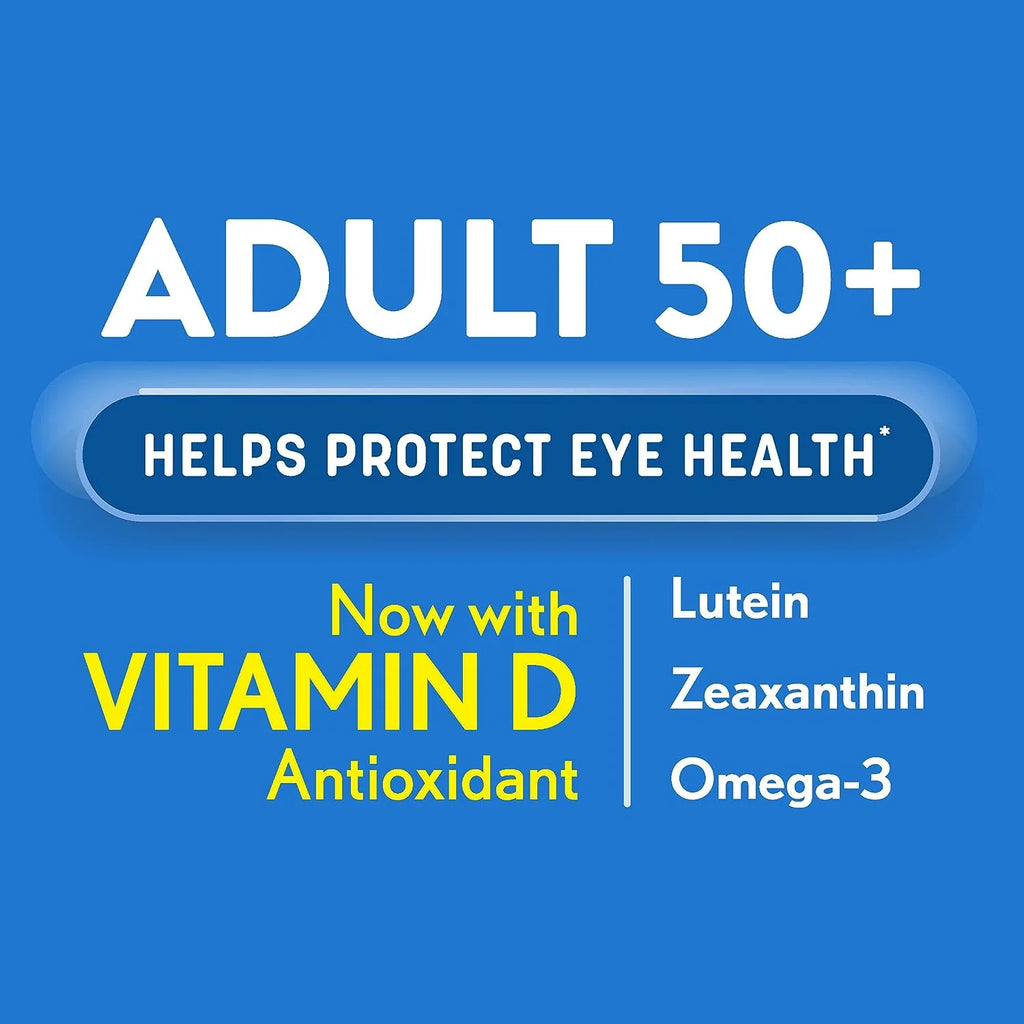 O-cuvite Adult 50+ Eye Vitamin & Mineral Supplement, 150 Softgels D1630