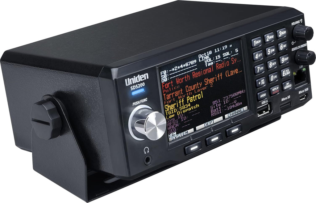 Uniden SDS200 True I/Q TrunkTracker X Base/Mobile Digital Scanner G71703