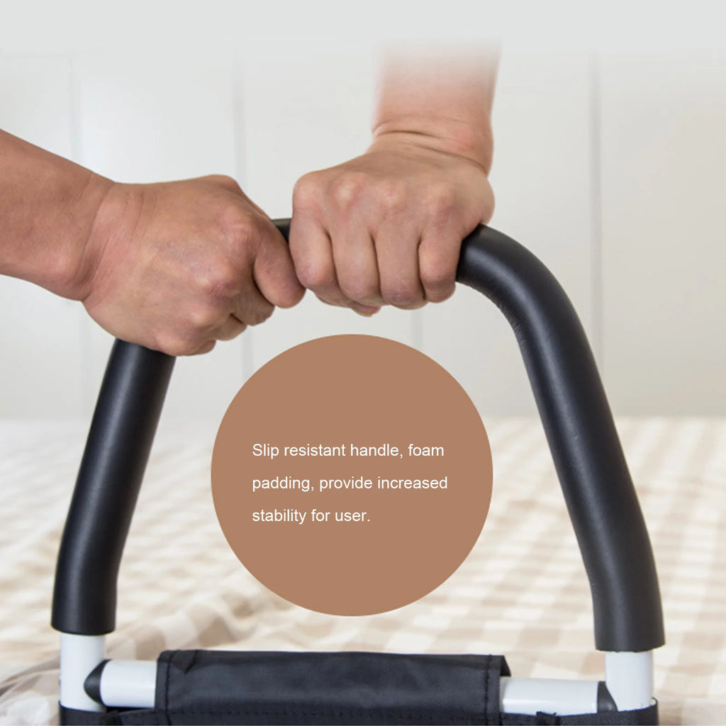 Okimo Bed Rail for Elderly Safety, Adjustable Bed Side Handrail with Storage Bag P406