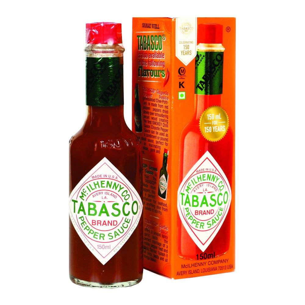 Tabasco Original Hot Sauce 5oz Bottle (Pack of 3) V78343