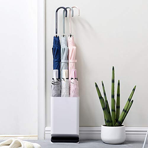GeLive Small Umbrella Stand Rack with Drip Tray, Freestanding Entryway Holder D489