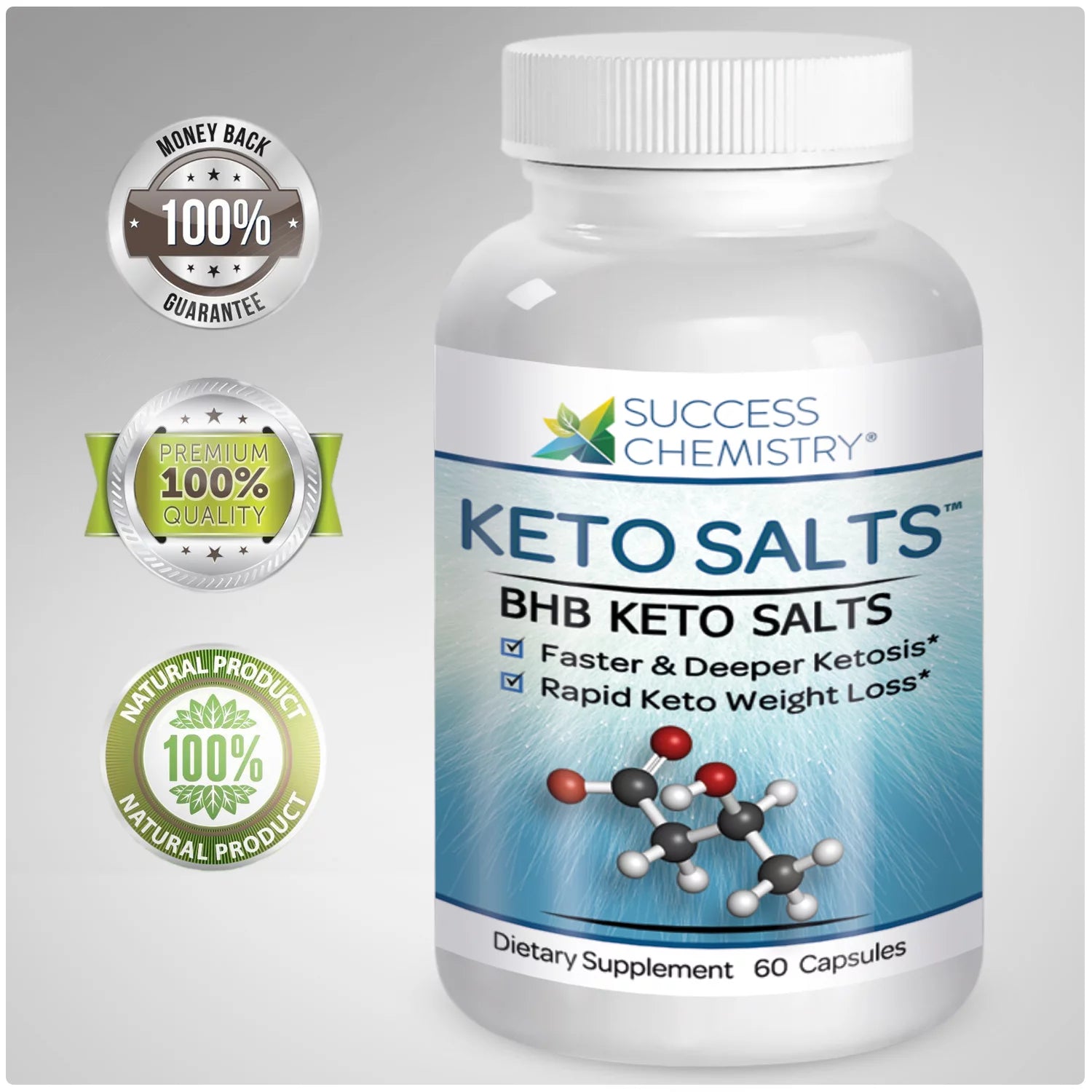 BHB Keto Salts by Success Chemistry® Keto Core with Minerals Supplement C749255