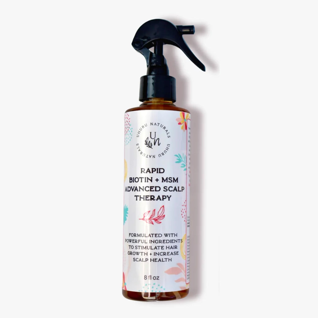 Rapid Biotin Hair Growth Bundle Natural Spray and Oil V347741
