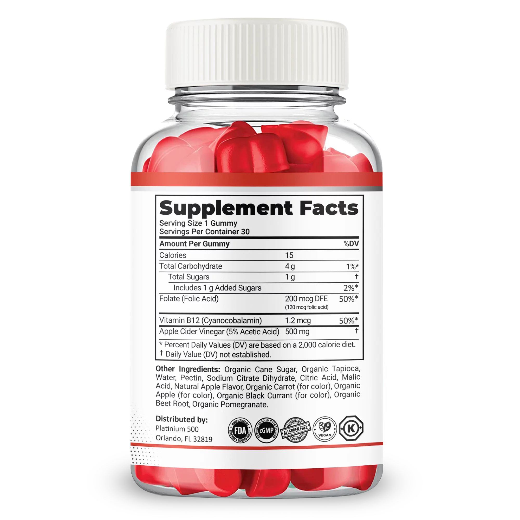 Trim Lab Keto Gummies Weight Loss Supplement, 5 Pack A57033