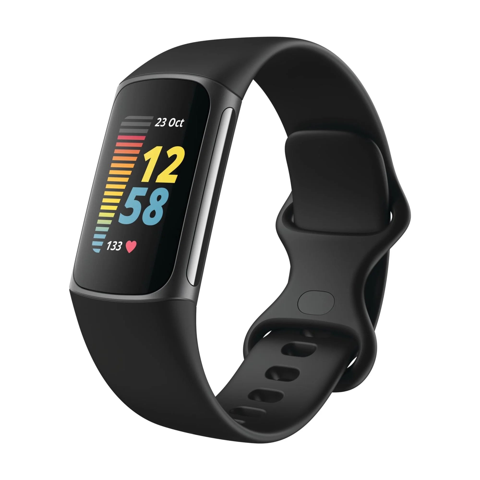 Charge 5 Fitness Tracker - Black/Graphite Stainless Steel S1105
