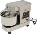Commercial Dough Mixer,2.6 Gal Food Mixer Spiral Mixer,750W Dough Kneading Machine with Food-grade Stainless Steel Bowl,Speed Adjustable,Heavy-Duty Commercial Stand Mixer for Bakeries Pizzeria