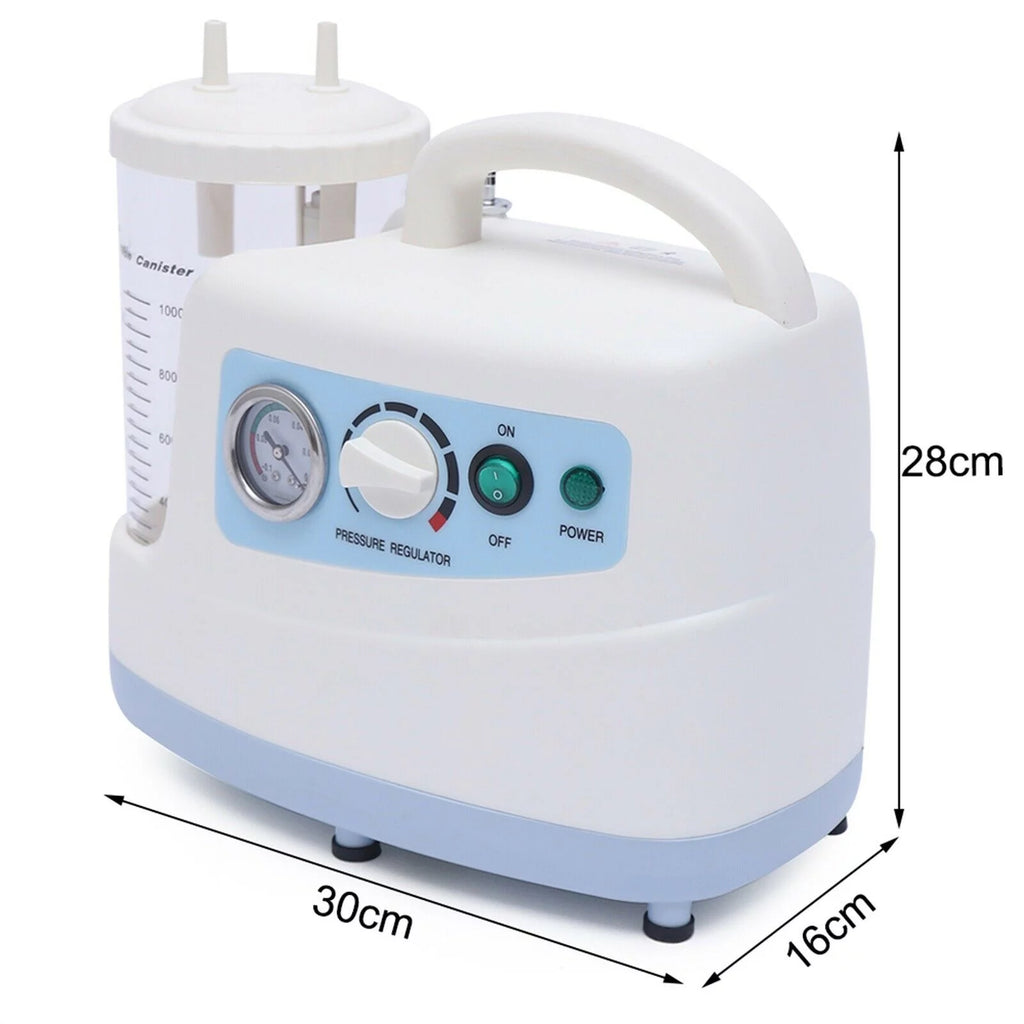 Portable Medical Vacuum Aspirator Machine 1000ML Suction Unit T885553