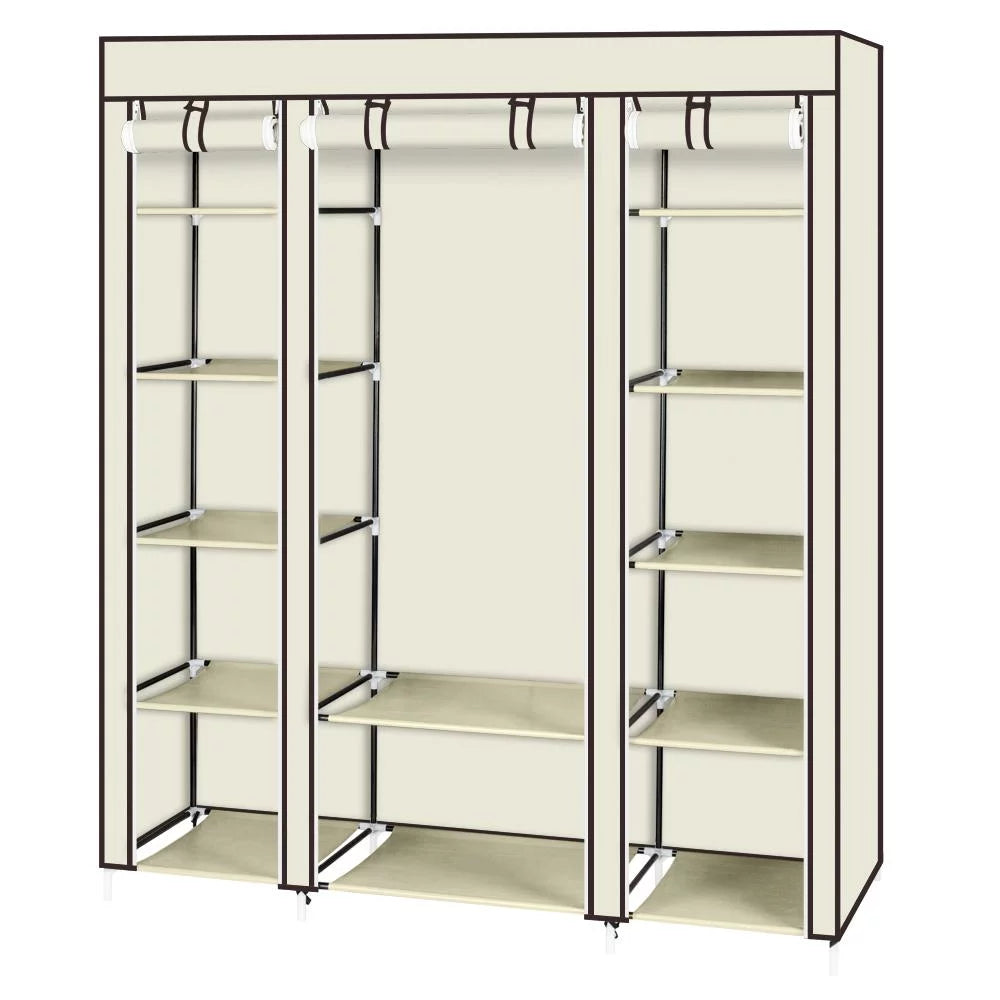 Zimtown 69" Portable Heavy Duty Clothes Closet Wardrobe U979