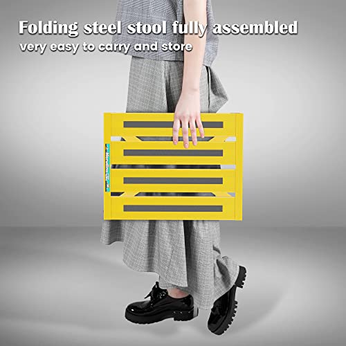3-Level Adjustable Aluminum Folding RV Steps, 1000 lb Capacity G461