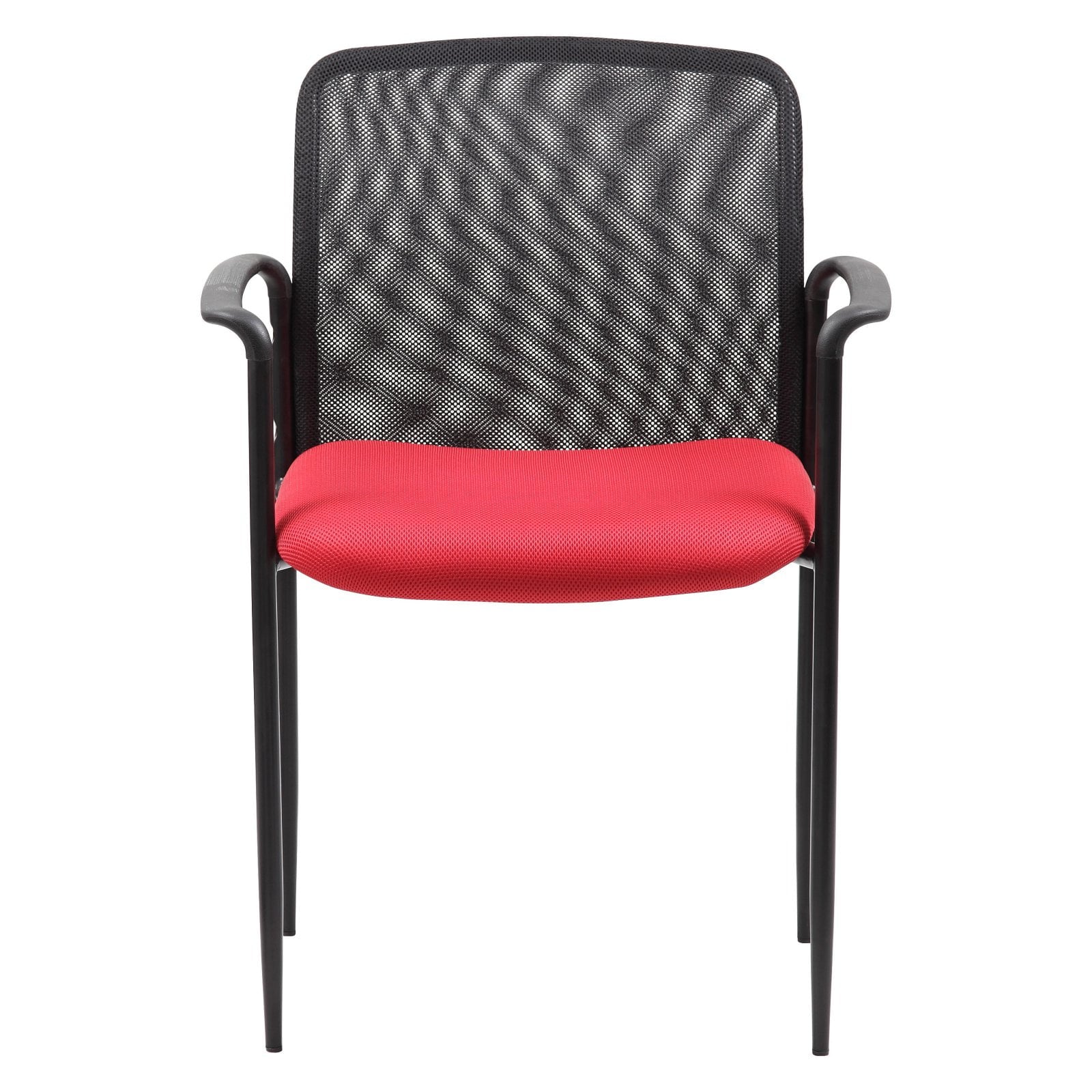 BOSS B6909-GY Stackable Mesh Guest Chair, Grey D512