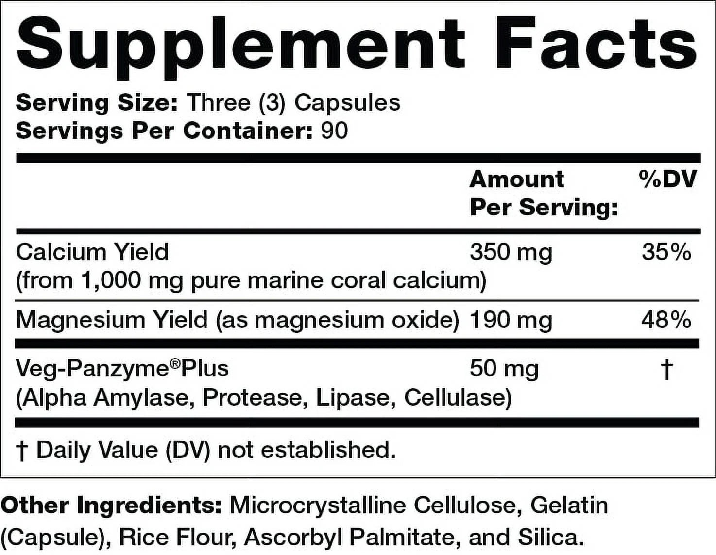 Olympian Labs Coral Calcium Dietary Supplement, 1000mg, 270 count K62948