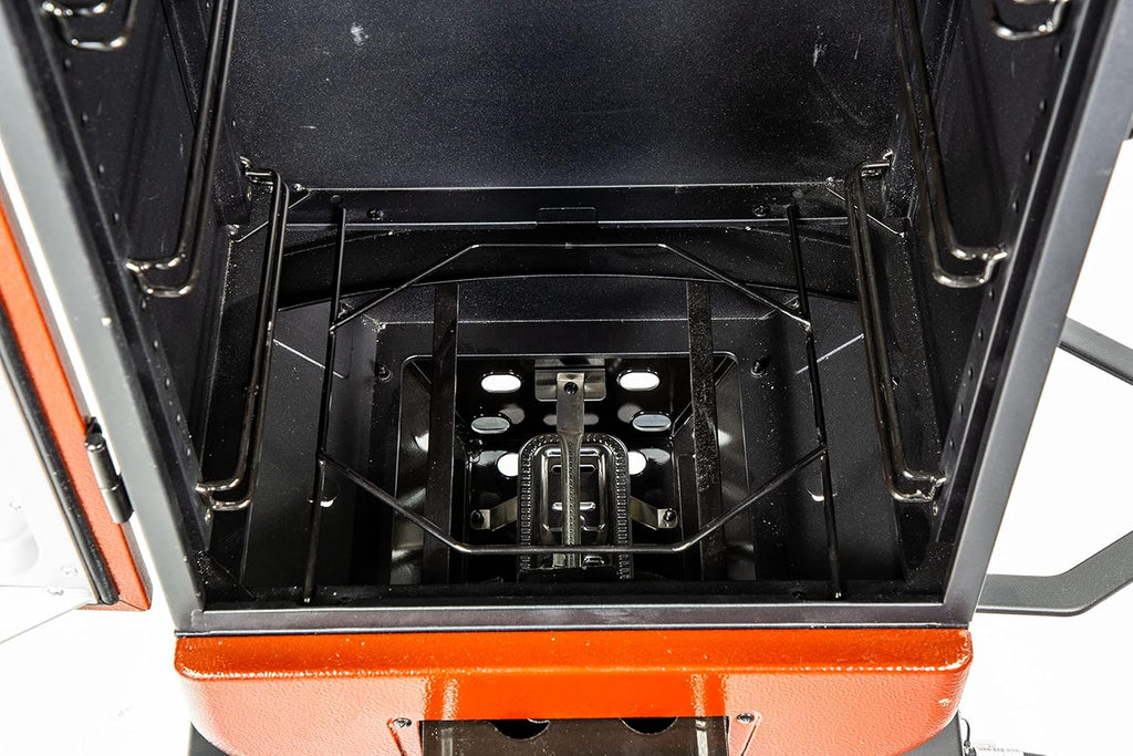 Pit Boss Grills PBV3G1 Vertical Smoker, Red Hammertone, 684 sq in P147014