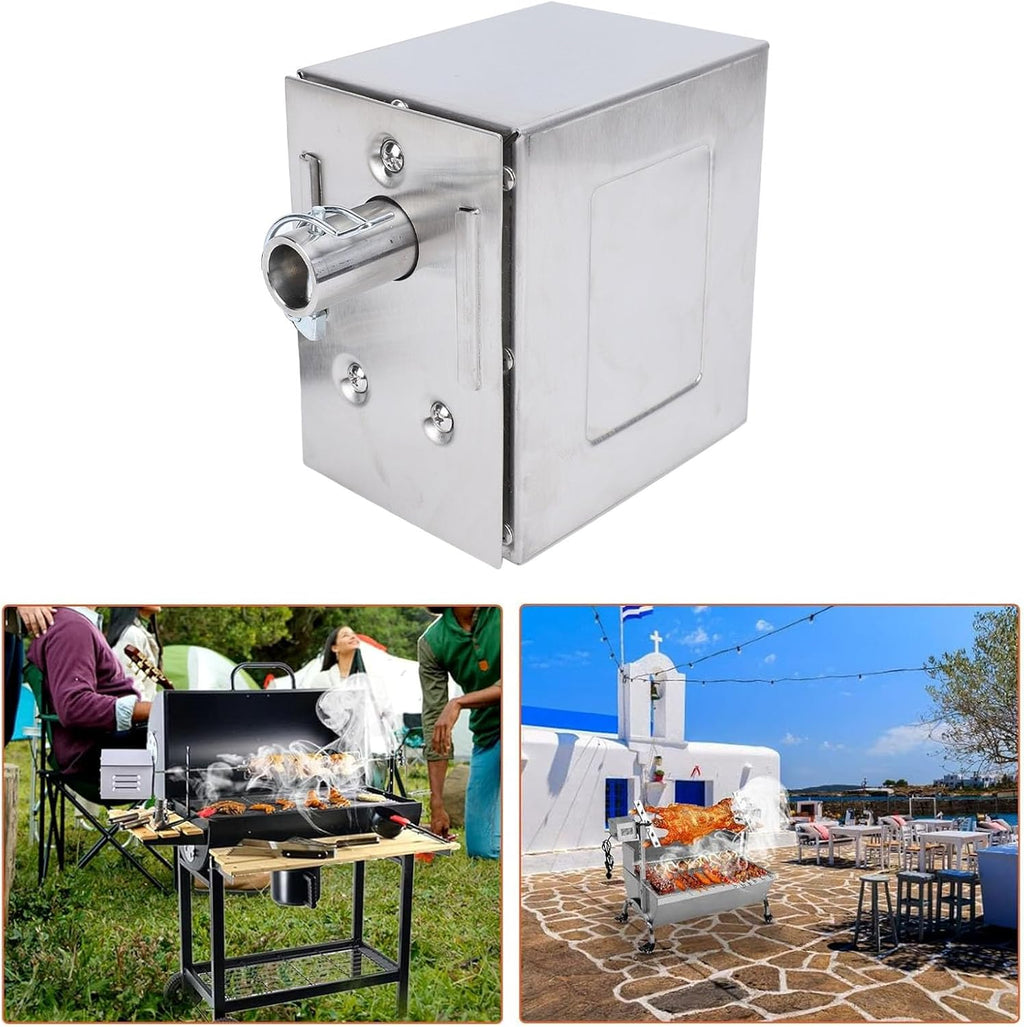 Stainless Steel Electric Grill Rotisserie Motor 45W A46437