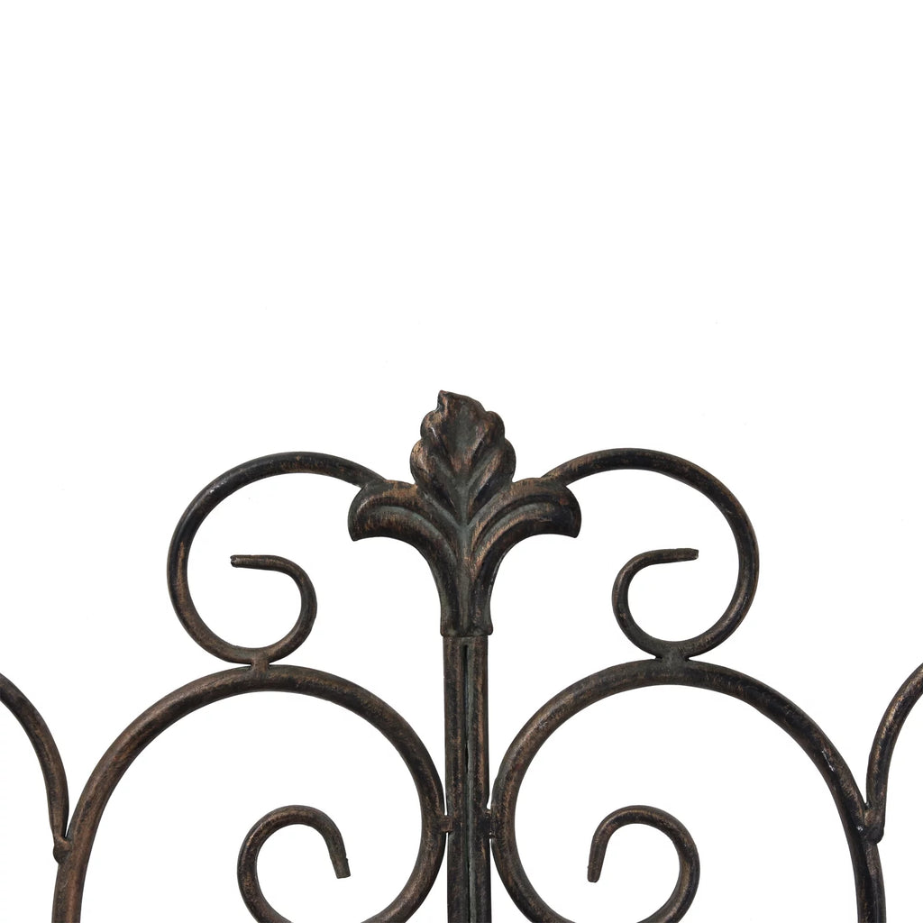 Sintosin Rustic Metal Wall Art 36" x 24" Antique Wrought Iron Decor T95152