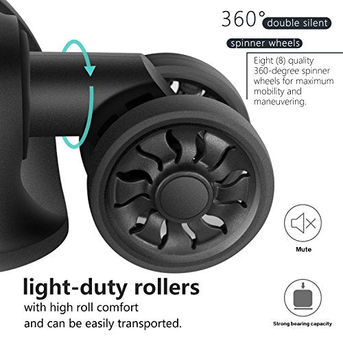 Coolife Luggage Expandable Suitcase 3 Piece Set with TSA Lock Spinner B704565
