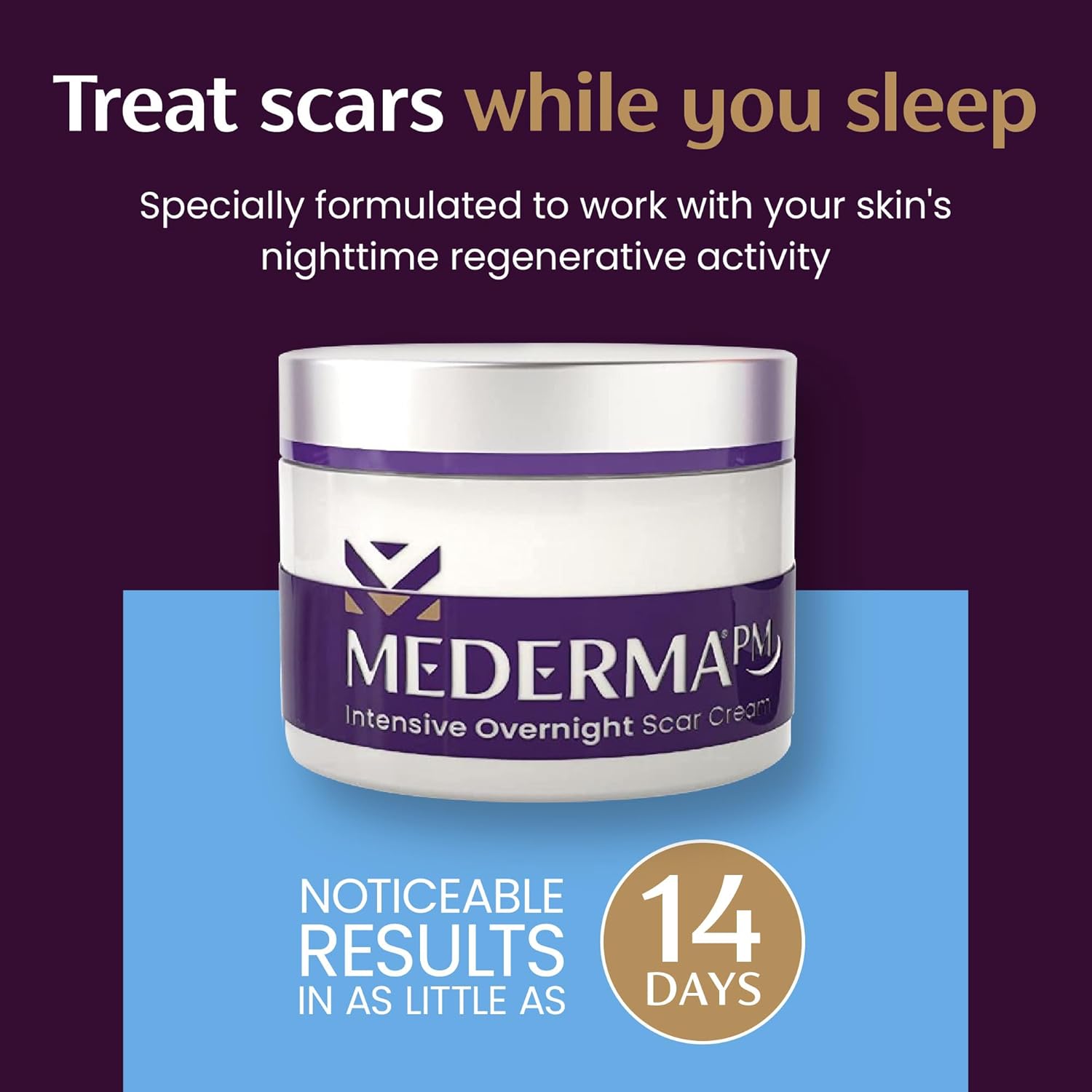 Mederma PM Intensive Overnight Scar Cream, 1.7 Oz F5174