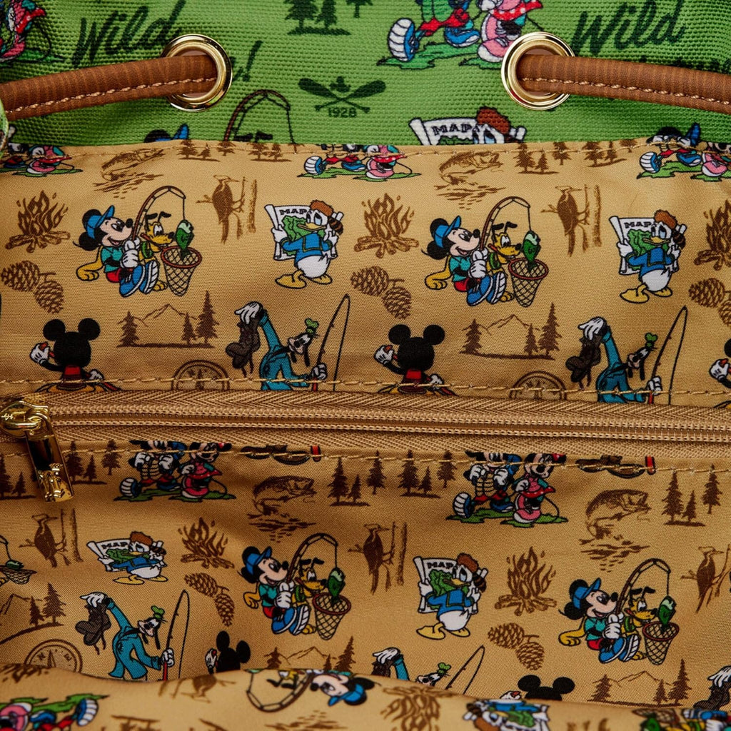 Loungefly Mickey & Friends Camping Scene Rucksack C4925